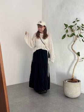 「CPCM」｜FUKAさん（レディース・157cm）の夏コーディネート