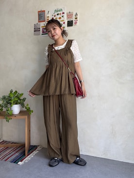 FUKAさん（レディース・157cm）の夏コーディネート