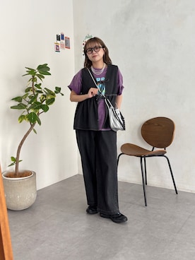 FUKAさん（レディース・157cm）の春コーディネート