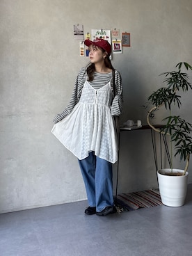 FUKAさん(レディース・157cm)の春コーディネート