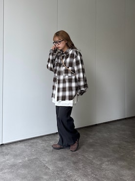 「CPCM」｜FUKAさん（レディース・157cm）の秋コーディネート