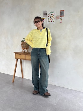 FUKAさん（レディース・157cm）の春コーディネート