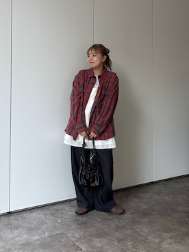 「CPCM」｜FUKAさん（レディース・157cm）の秋コーディネート