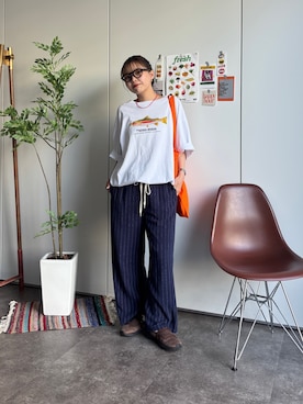 FUKAさん（レディース・157cm）の夏コーディネート