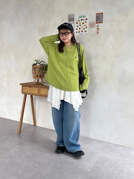 FUKAさん（レディース・157cm）の春コーディネート
