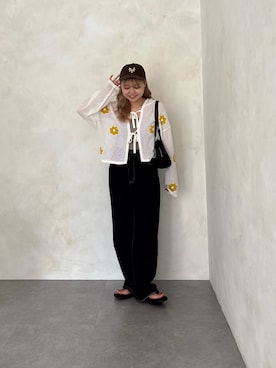 「CPCM」｜FUKAさん（レディース・157cm）の夏コーディネート