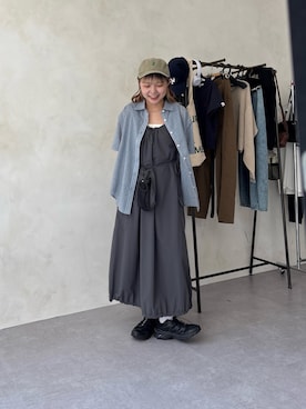 「CPCM」｜FUKAさん（レディース・157cm）の夏コーディネート