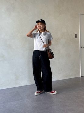 「CPCM」｜FUKAさん（レディース・157cm）の夏コーディネート