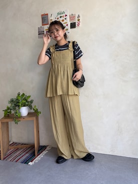 FUKAさん(レディース・157cm)の夏コーディネート