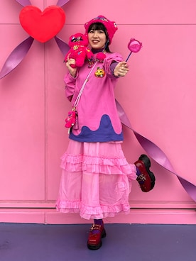「アイテム（ポーチ）」を使った、sstokimekiさん（レディース・160cm）の秋コーディネート