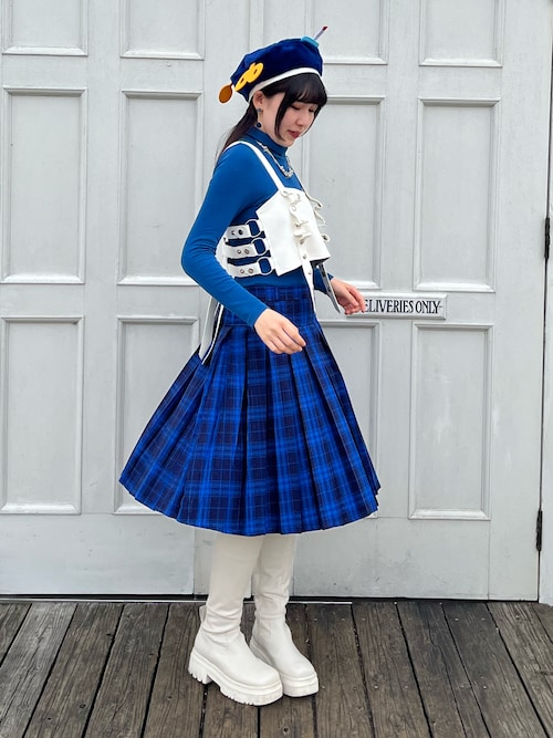セール】WEGO/ベルト付プリーツミドルスカート（スカート