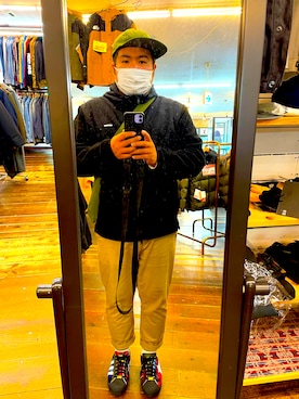 「デブでもオシャレしたい」｜「アイテム（ジャケット/アウター）」を使った、ryuusuke0856さん（メンズ・171cm）の秋コーディネート