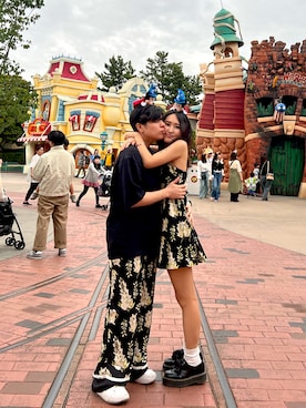 「アイテム（ドレスシューズ）」を使った、ankoさん（レディース・155cm）の秋コーディネート