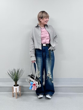 ふしみさん（レディース・159cm）の冬コーディネート