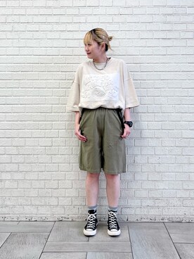 ふしみさん（レディース・159cm）の夏コーディネート