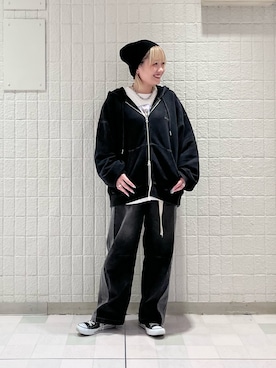 ふしみさん（レディース・159cm）の秋コーディネート