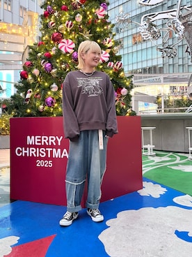 ふしみさん（レディース・159cm）の冬コーディネート