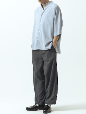 「SLICK（スリック）のアイテム」を使った、SLICKTOKYOさん（メンズ・185cm）の夏コーディネート