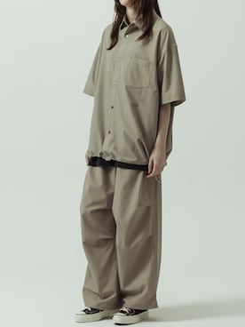 「SLICK（スリック）のアイテム」を使った、SLICKTOKYOさん（レディース・173cm）の夏コーディネート