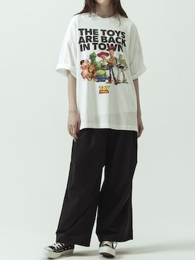 「SLICK（スリック）のアイテム」を使った、SLICKTOKYOさん（レディース・173cm）の夏コーディネート