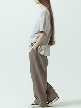 「SLICK（スリック）のアイテム」を使った、SLICKTOKYOさん（レディース・174cm）の夏コーディネート