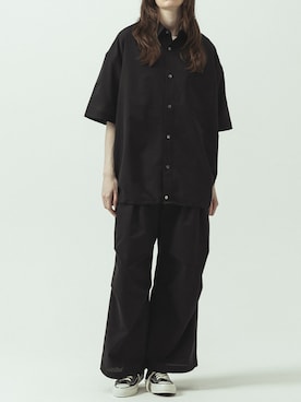 「SLICK（スリック）のアイテム」を使った、SLICKTOKYOさん（レディース・173cm）の夏コーディネート