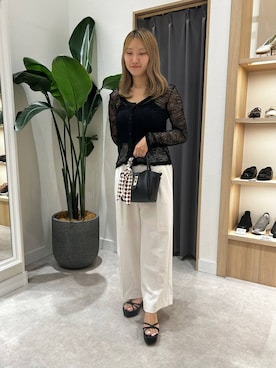 「31 Sons de mode（トランテアン　ソン　ドゥ　モード）のアイテム」を使った、りささん（レディース・160cm）の夏コーディネート