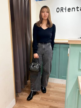 りささん（レディース・160cm）の冬コーディネート