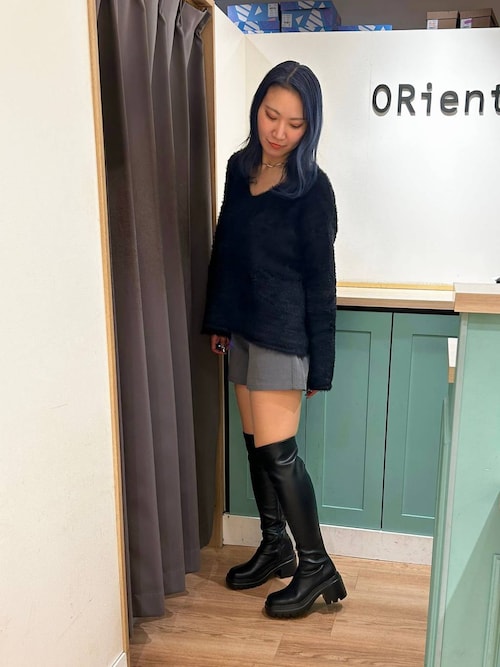 セール】ストレッチニーハイブーツ 41505（ブーツ）｜ORiental TRaffic