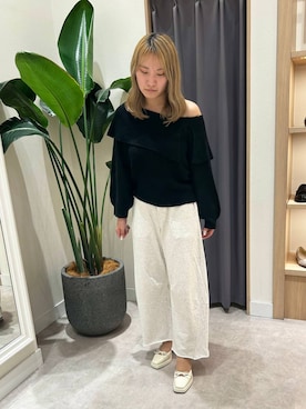 「ORiental TRaffic（オリエンタルトラフィック）のアイテム」を使った、りささん（レディース・160cm）の春コーディネート