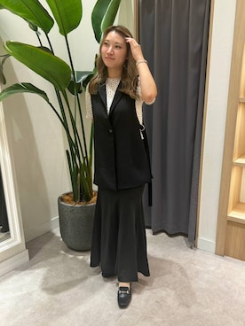 「31 Sons de mode（トランテアン　ソン　ドゥ　モード）のアイテム」を使った、りささん（レディース・160cm）の秋コーディネート