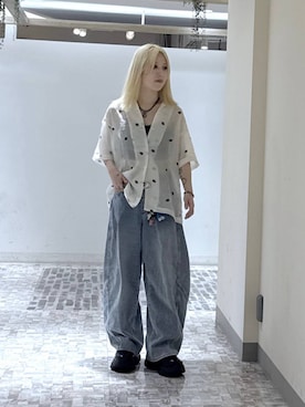 「アイテム（アクセサリー）」を使った、みはるんさん（レディース・160cm）の春コーディネート