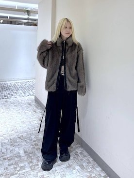 「PAGEBOY」｜みはるんさん（レディース・160cm）の冬コーディネート