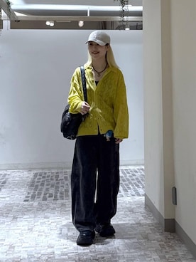 「PAGEBOY（ページボーイ）のアイテム（パンツ）」を使った、みはるんさん（レディース・160cm）の春コーディネート