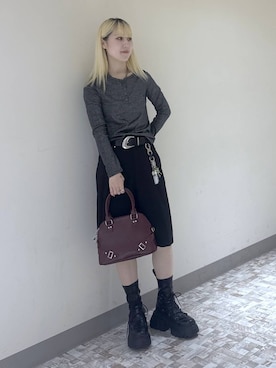 「PAGEBOY（ページボーイ）のアイテム（アクセサリー）」を使った、みはるんさん（レディース・160cm）の秋コーディネート
