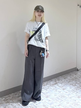 「PAGEBOY（ページボーイ）のアイテム」を使った、みはるんさん（レディース・160cm）の夏コーディネート