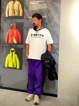 「アイテム（マウンテンパーカー）」を使った、ebhibiyaさん（メンズ・173cm）の秋コーディネート