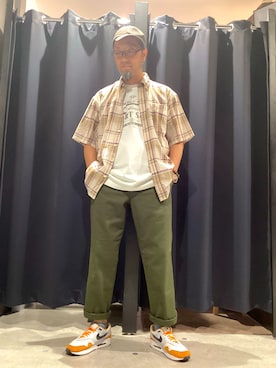 エディーバウアー日比谷シャンテさん(メンズ・173cm)の夏コーディネート