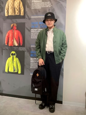 「アイテム（ソックス/靴下）」を使った、ebhibiyaさん（メンズ・175cm）の秋コーディネート