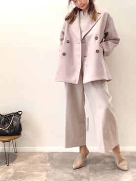 「アイテム（スーツセット）」を使った、yuuiさん（レディース・152cm）の秋コーディネート