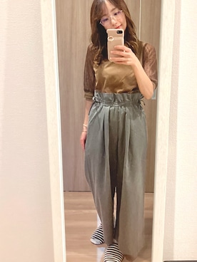 「nissen（ニッセン）のアイテム」を使った、yuuiさん（レディース・152cm）の夏コーディネート