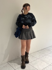 プラットフォームショートエンジニアブーツ｜ジュエティ（jouetie