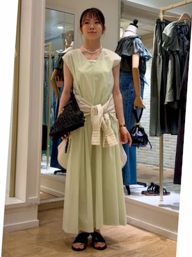 「grace grace （グラスグラス）のアイテム」を使った、onoさん（レディース・157cm）の夏コーディネート