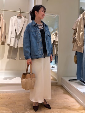 「LORISTELLA（ロリステッラ）のアイテム」を使った、onoさん（レディース・157cm）の春コーディネート