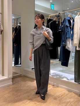 「NOLLEY’S（ノーリーズ）のアイテム」を使った、onoさん（レディース・157cm）の秋コーディネート