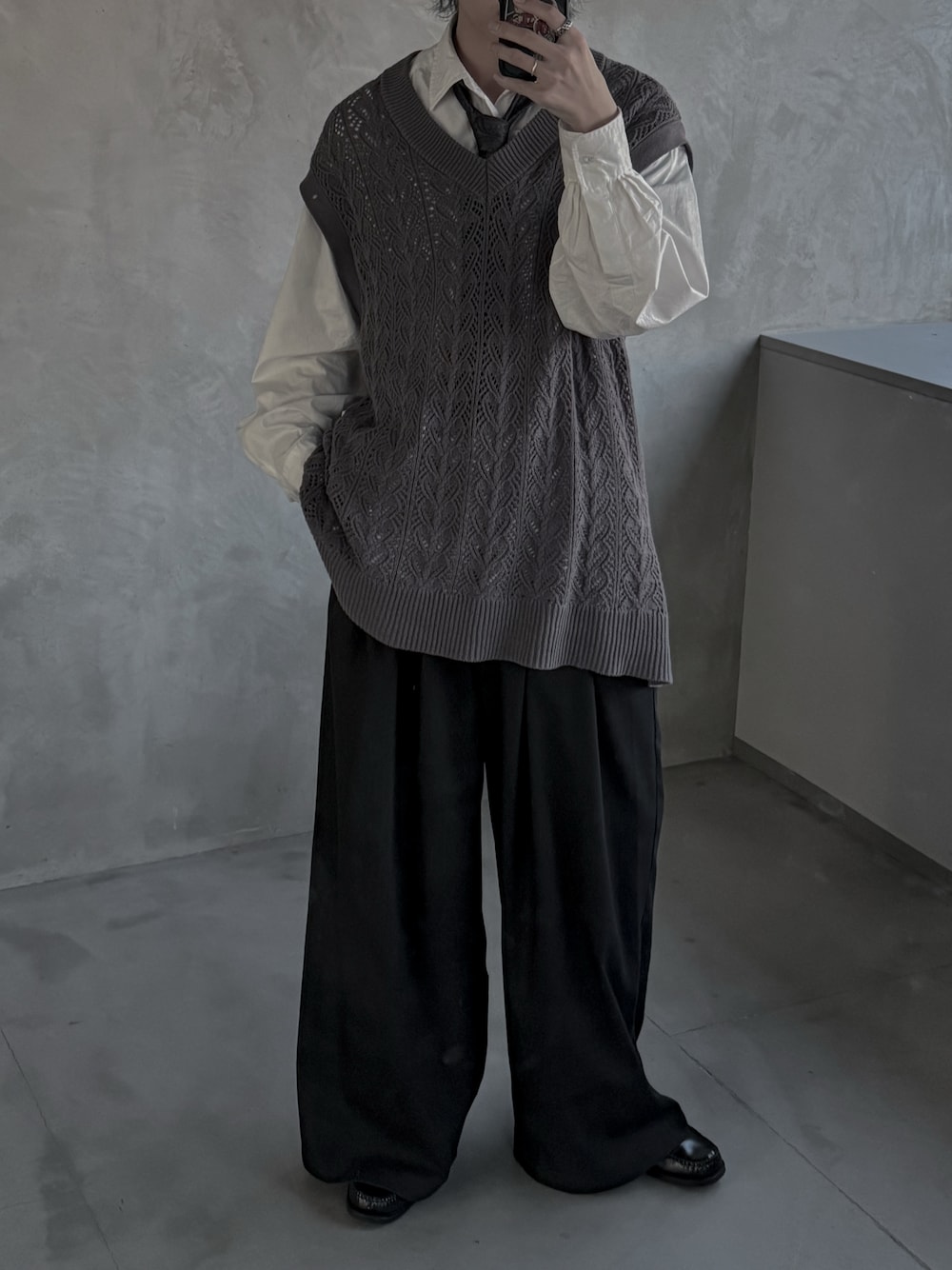 remer（リメール）の「loose standard tuck wide PT / ルーズ