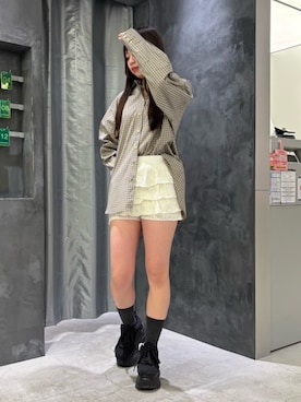 山下綾子さん（レディース・160cm）の春コーディネート