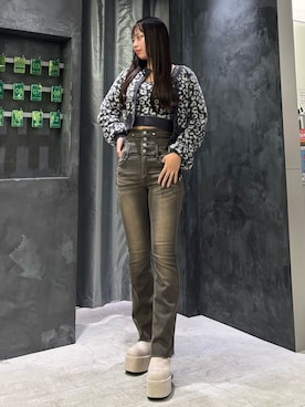 山下綾子さん（レディース・160cm）の秋コーディネート