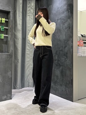 山下綾子さん（レディース・160cm）の春コーディネート