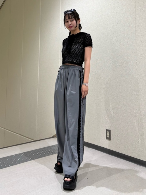 aclent レースパンツ　アクレント moussy emoda sly ザラ レースフリルショートパンツ（その他パンツ）｜ACLENT